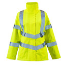 Supertouch Ladies Hi Vis Yellow Sophia Lightweight Jacket