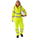 Supertouch Ladies Hi Vis Yellow Sophia Lightweight Jacket