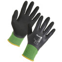 Pawa Water Repellent Anti Cut Black Gloves