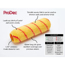 Prodec Long Pile Woven Roller Sleeve 9" x 1.75" 