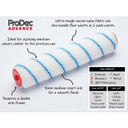 Podec Advance Solvent Resistant Roller Sleeve 12"