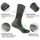 Fresh Feel Merino Wool Sock 6-11 Light Grey