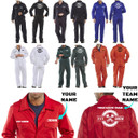 Personalised Pit Crew Regular Boilersuit
