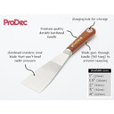 ProDec Rosewood Paint Scraper Scale Tang