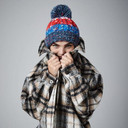 Beechfield Corkscrew Pom Pom Beanie	