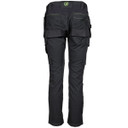 Apache Stretch Slim Fit Trouser Black