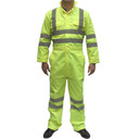 Hi Viz Boiler Suit Yellow