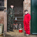 Fort Kids Coverall Boilersuit Red