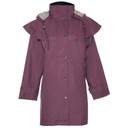 Ladies Waterproof Riding Coat Purple