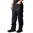 UNEEK Mens Cargo Trousers workwear 902L Black