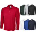 Uneek  Mens Longsleeve Polo UC113 @ Army And Workwear  