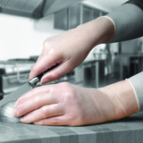 100 x Click Vinyl Disposable Gloves Clear 100 x Click Vinyl Disposable Gloves Clear