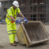 Supertouch Hi Vis Yellow Velcro Vest 35241-7