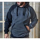 Dewalt Stratford Hooded Sweat Black/Grey