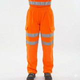 Beeswift Hi Viz Jogging Bottoms Orange