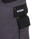 Ironside Madrid Work Shorts Grey/Black