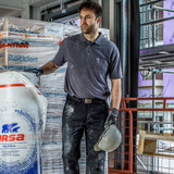 JCB mens polo shirt D+AK