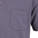 JCB Essential Polo Shirt Grey D+AK