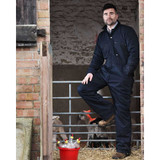 Fort Quilted Padded Boilersuit Navy 377