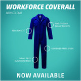 Fort Workforce Coverall Overall Navy 318