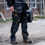 DeWalt Harrison Regular Fit Pro Stretch Trouser Black