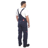 Portwest Burnley Bib and Brace Navy C875