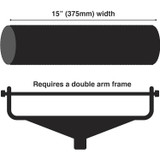 ProDec Thunder 15" Medium Pile Acrylic Roller + Double Arm Frame + Extension Pole + Scuttle