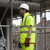Supertouch Reversible Fleece Lined Bodywarmer Yellow