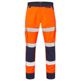 Supertouch Hi-Vis 2 Tone 3 Band Combat Trousers