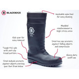 Blackrock Safety Wellington Black SF43