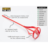 Fit For The Job 16" Drill Fit Paddle Mixer FFJPST