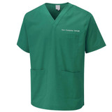 Embroidered Personalised Scrub Tunic