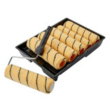 Lynwood Woven Tiger Stripe 6 Sleeve Roller Set RT936