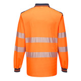 Portwest PW3 Hi-Vis Cotton Comfort Polo Shirt Long Sleeve