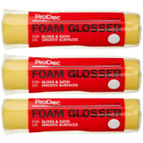 3 x ProDec Foam Cage Paint Roller Sleeve 9" | 1.75" Core