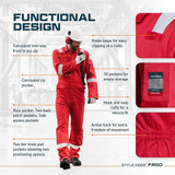 Portwest Bizflame Work FR Coverall FF50