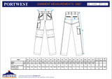 Portwest Action Trousers Zip Pockets