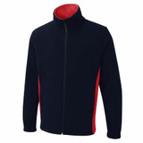 Uneek Adults Two Tone Full Zip Fleece Jacket UC617