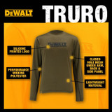 DeWalt Truro Long Sleece Performance T-Shirt