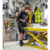 Dewalt Charlotte Ladies Quarter Zip Black/Grey