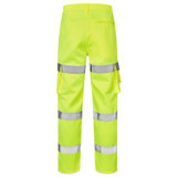 Supertouch Hi Vis 3 Band Combat Trousers Yellow CK842-F