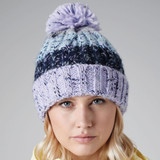 Beechfield Corkscrew Pom Pom Beanie	