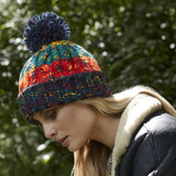 Beechfield Corkscrew Pom Pom Beanie	