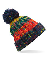 Beechfield Corkscrew Pom Pom Beanie	