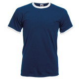 Fruit of the Loom Mens Valueweight Ringer T-Shirt