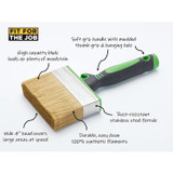 Fit For The Job 4 inch Large Capacity Shed And Fence Block Brush FBBB003