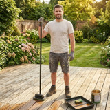 Harris Essentials Decking Paint Pad Kit