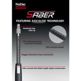 Prodec Advance Saber Extension Pole 3ft-6ft AREX007