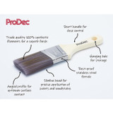 24 x Prodec Woodworker Brush 2"