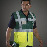 Yoko HVW801 Multifunctional Executive Hi-Vis Waistcoat